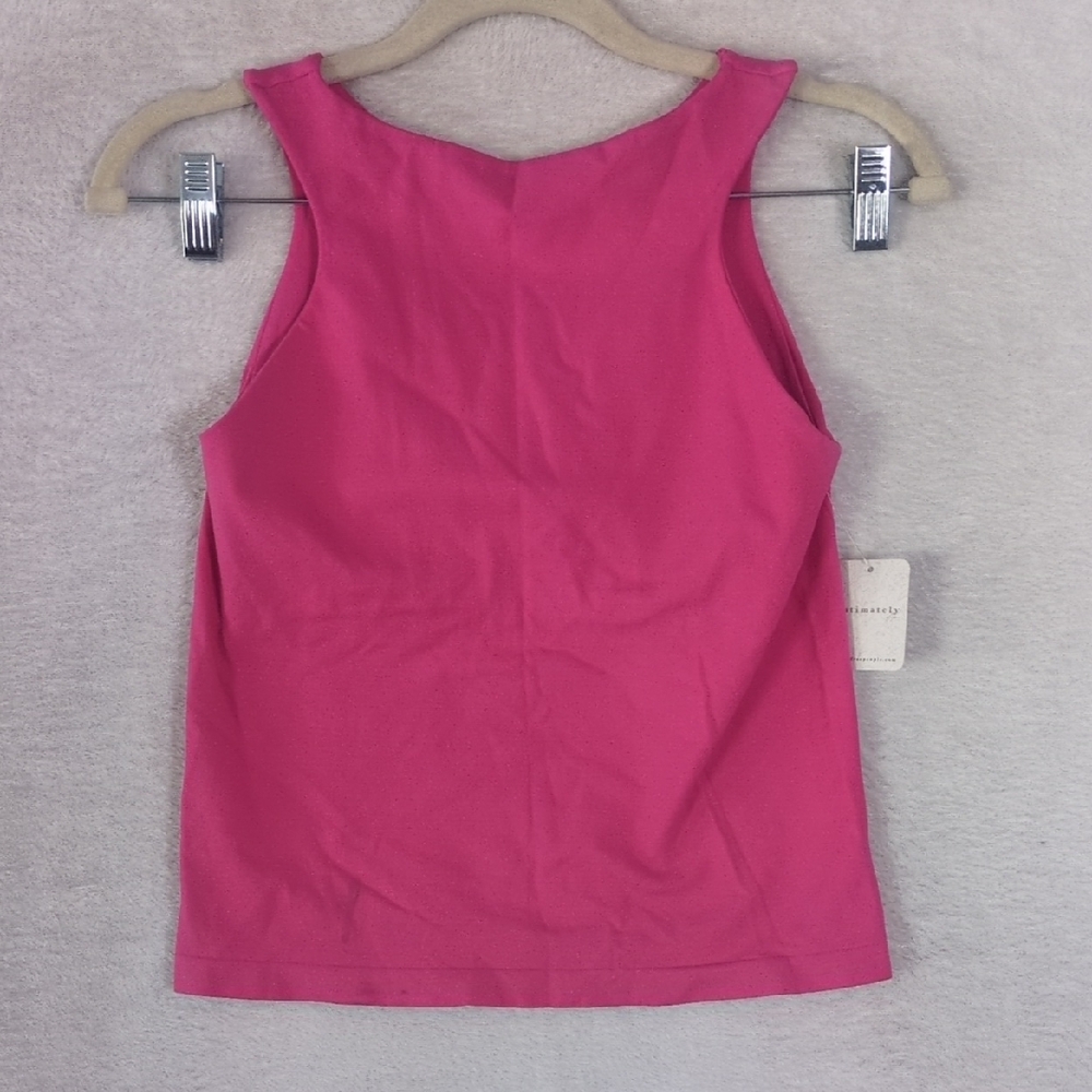 Intamately Free People Women's‎ Pink Athletic Cropped Tank Top Size L/XL